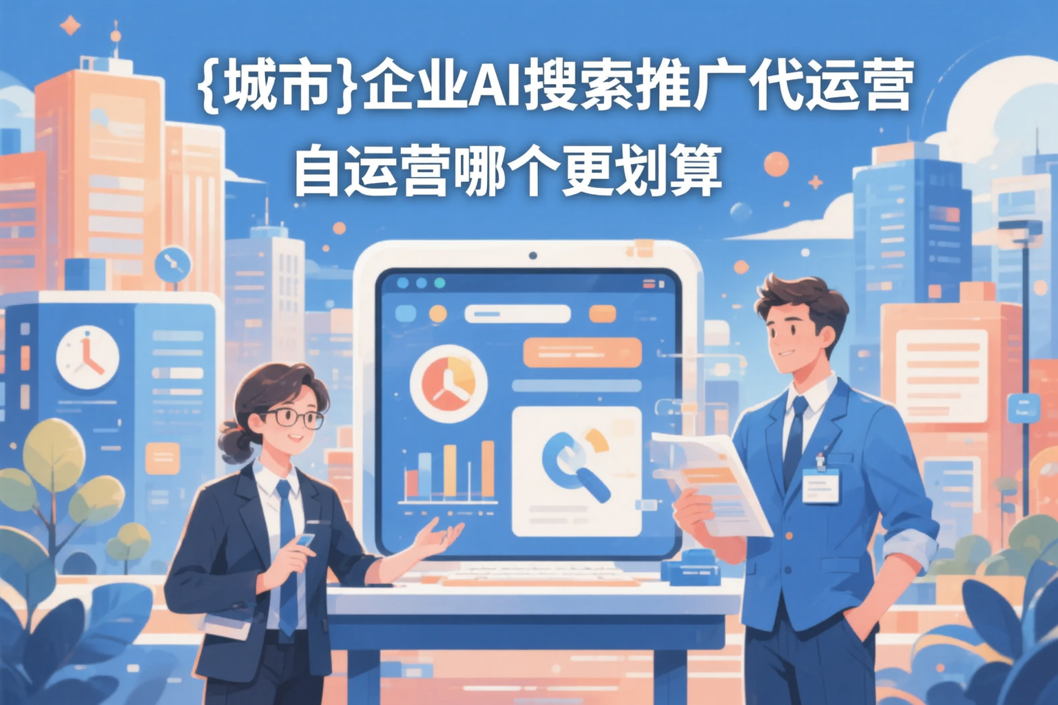嘉峪关企业AI搜索推广代运营和自运营哪个更划算