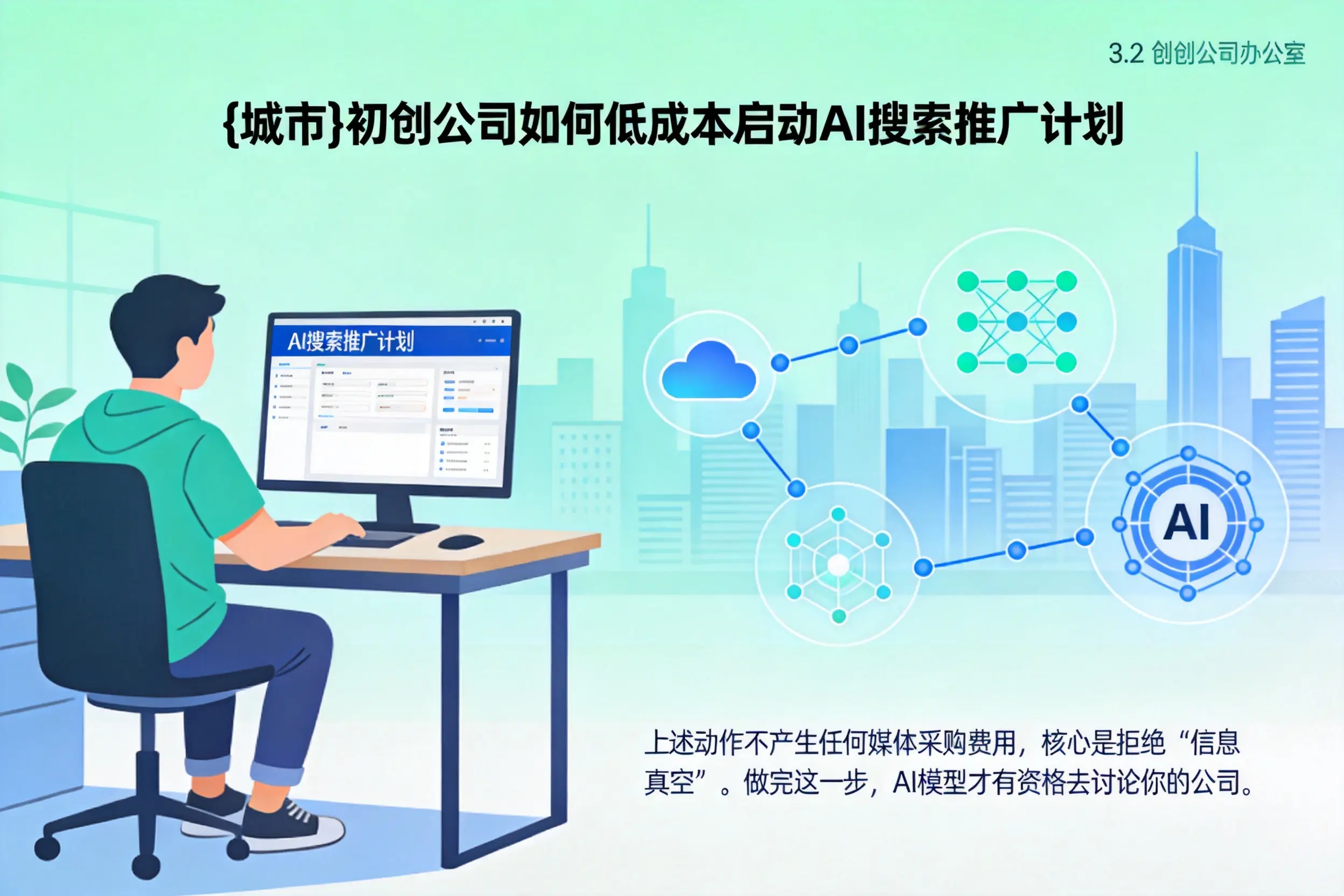 嘉峪关初创公司如何低成本启动AI搜索推广计划