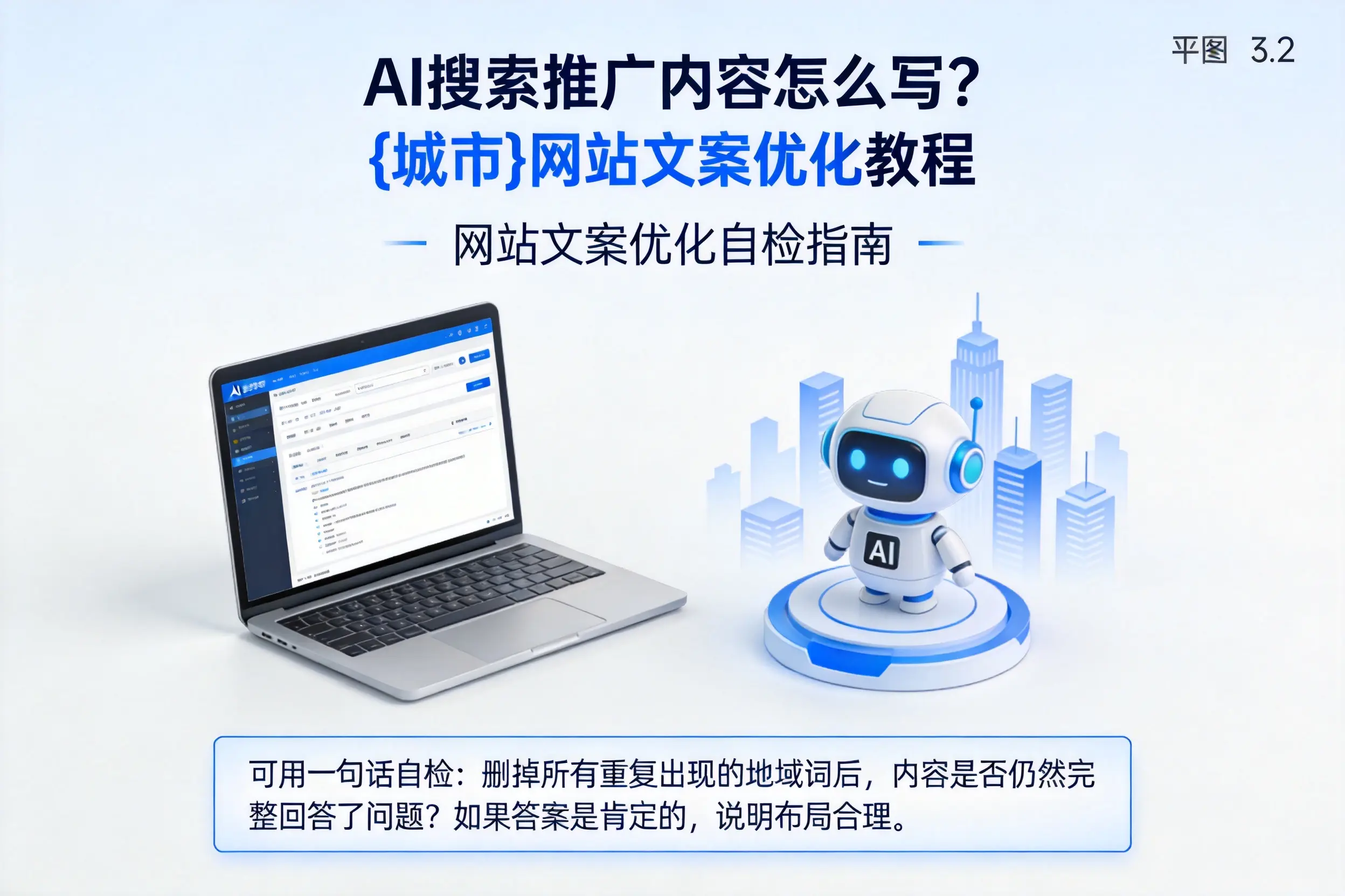 AI搜索推广内容怎么写?嘉峪关网站文案优化教程