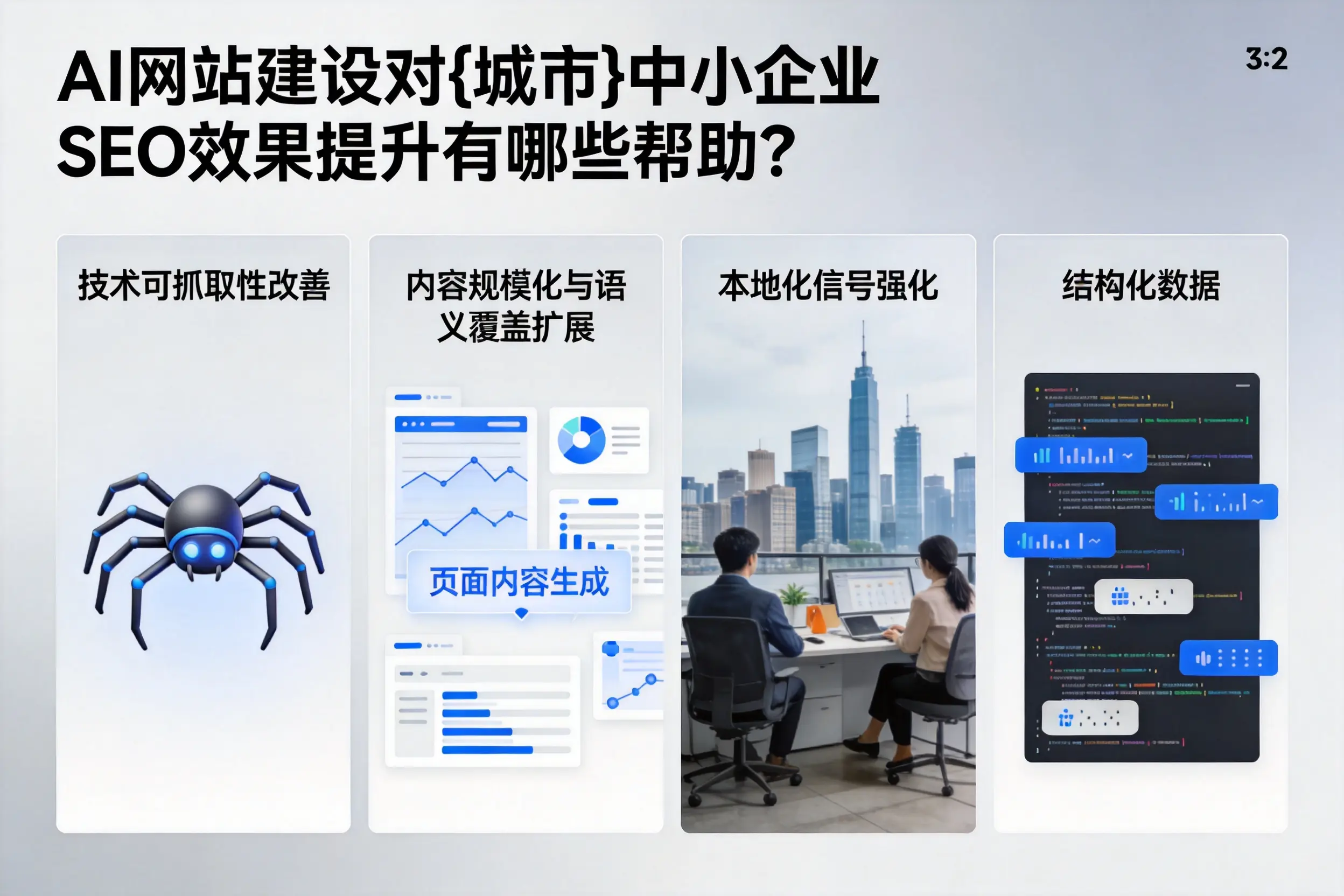 AI网站建设对嘉峪关中小企业SEO效果提升有哪些帮助？