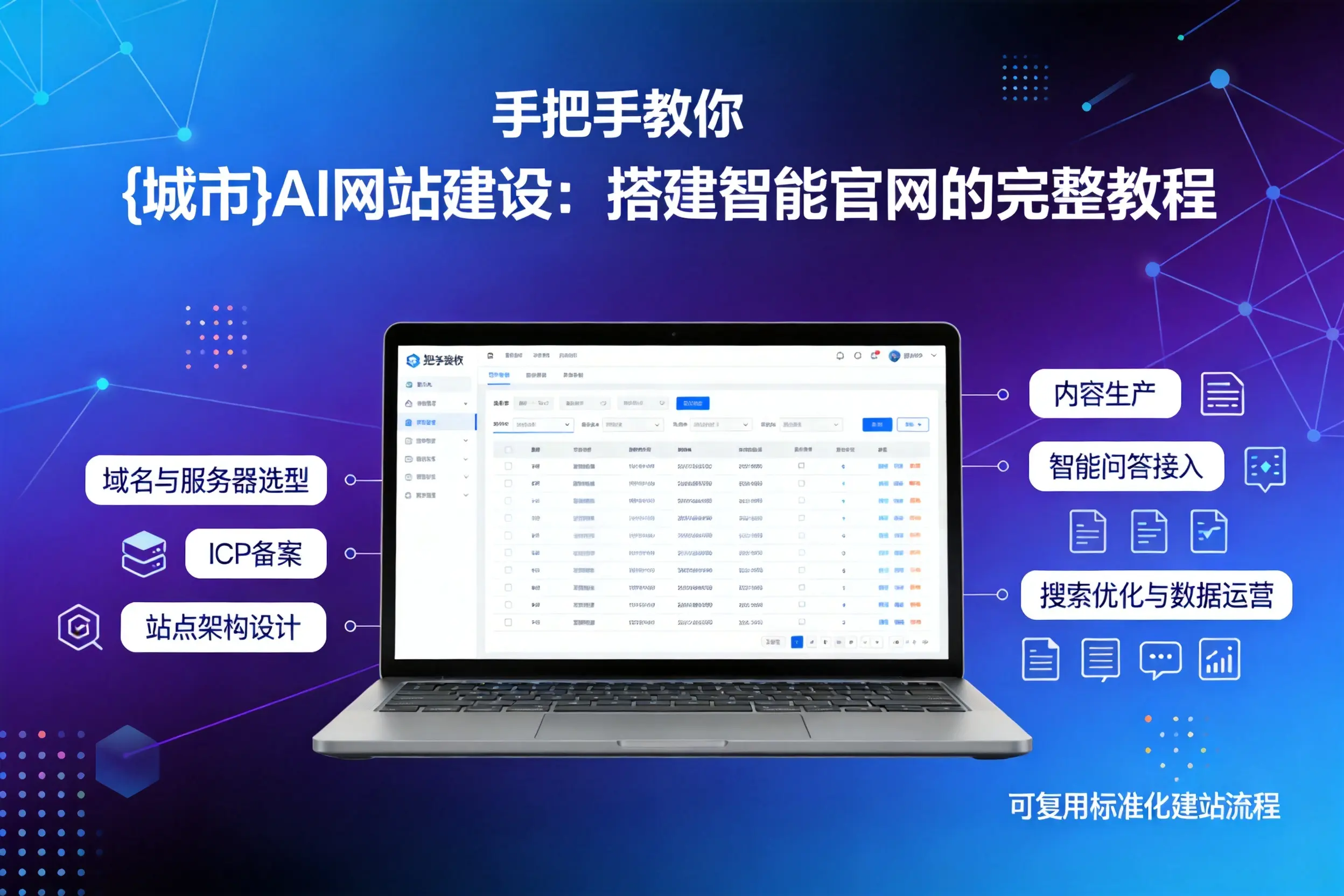 手把手教你嘉峪关AI网站建设：搭建智能官网的完整教程