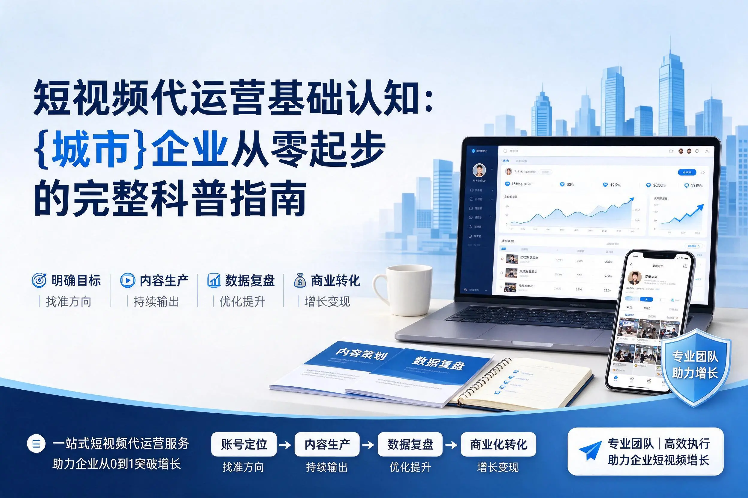 短视频代运营基础认知：嘉峪关企业从零起步的完整科普指南