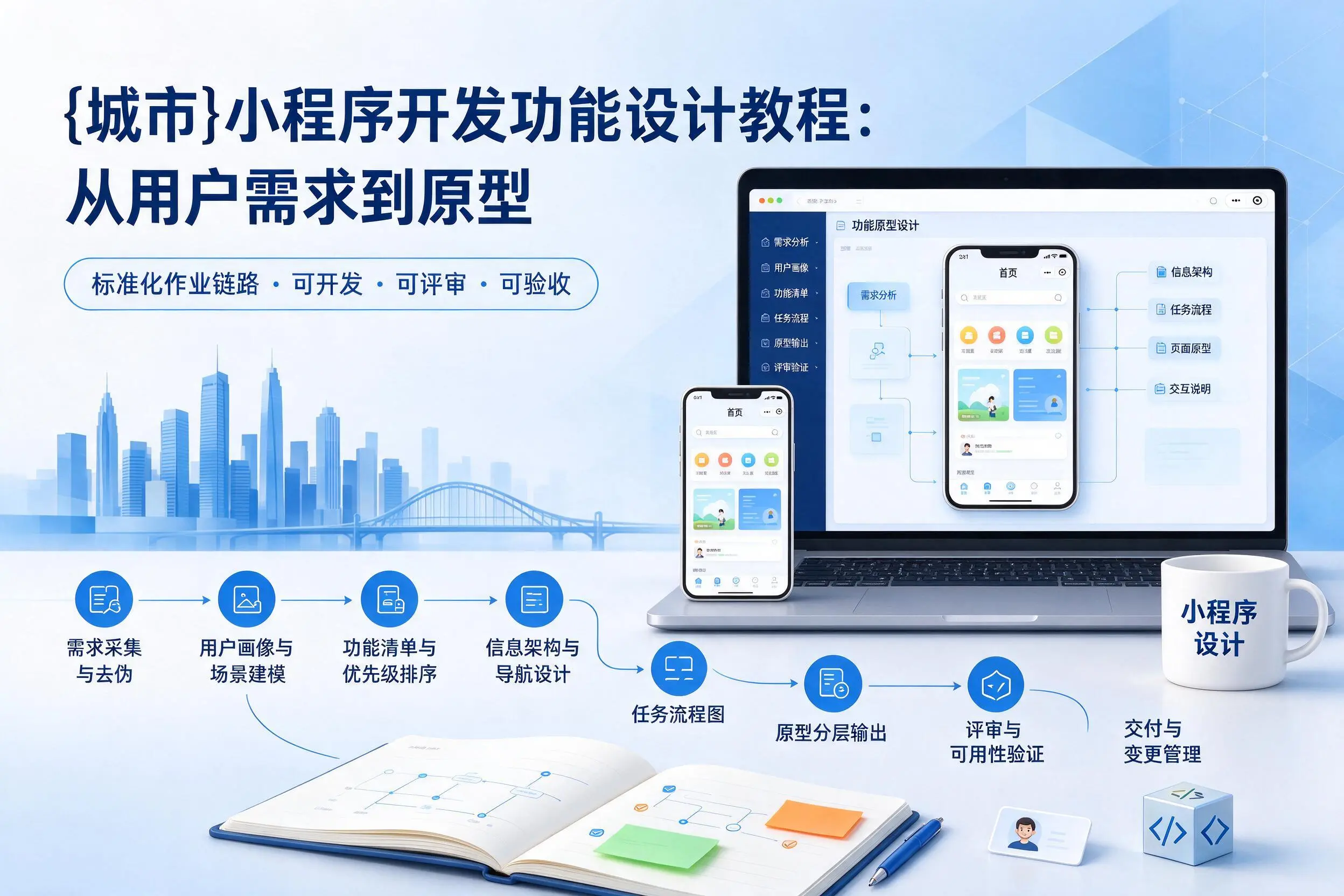 嘉峪关小程序开发功能设计教程:从用户需求到原型
