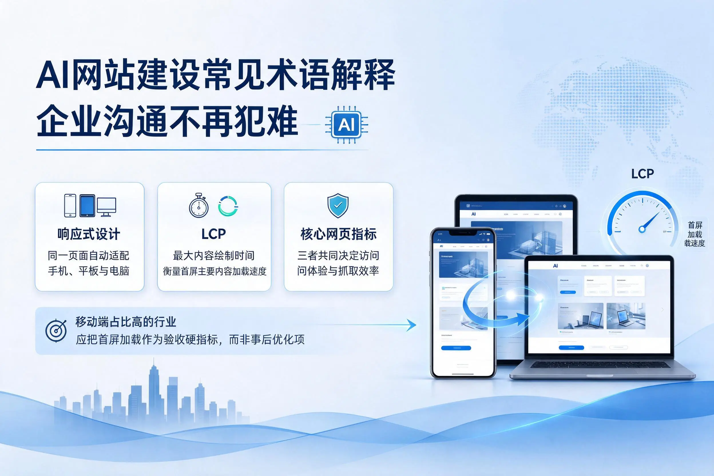 AI网站建设常见术语解释,嘉峪关企业沟通不再犯难